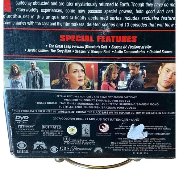 The 4400 - The Complete Fourth Season (DVD, 2008, 4 disc set) - Picture 3 of 11